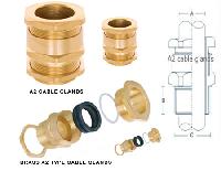 Brass A2 Cable glands 